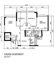 Blk 571B Champions Court (Woodlands), HDB 4 Rooms #572056711